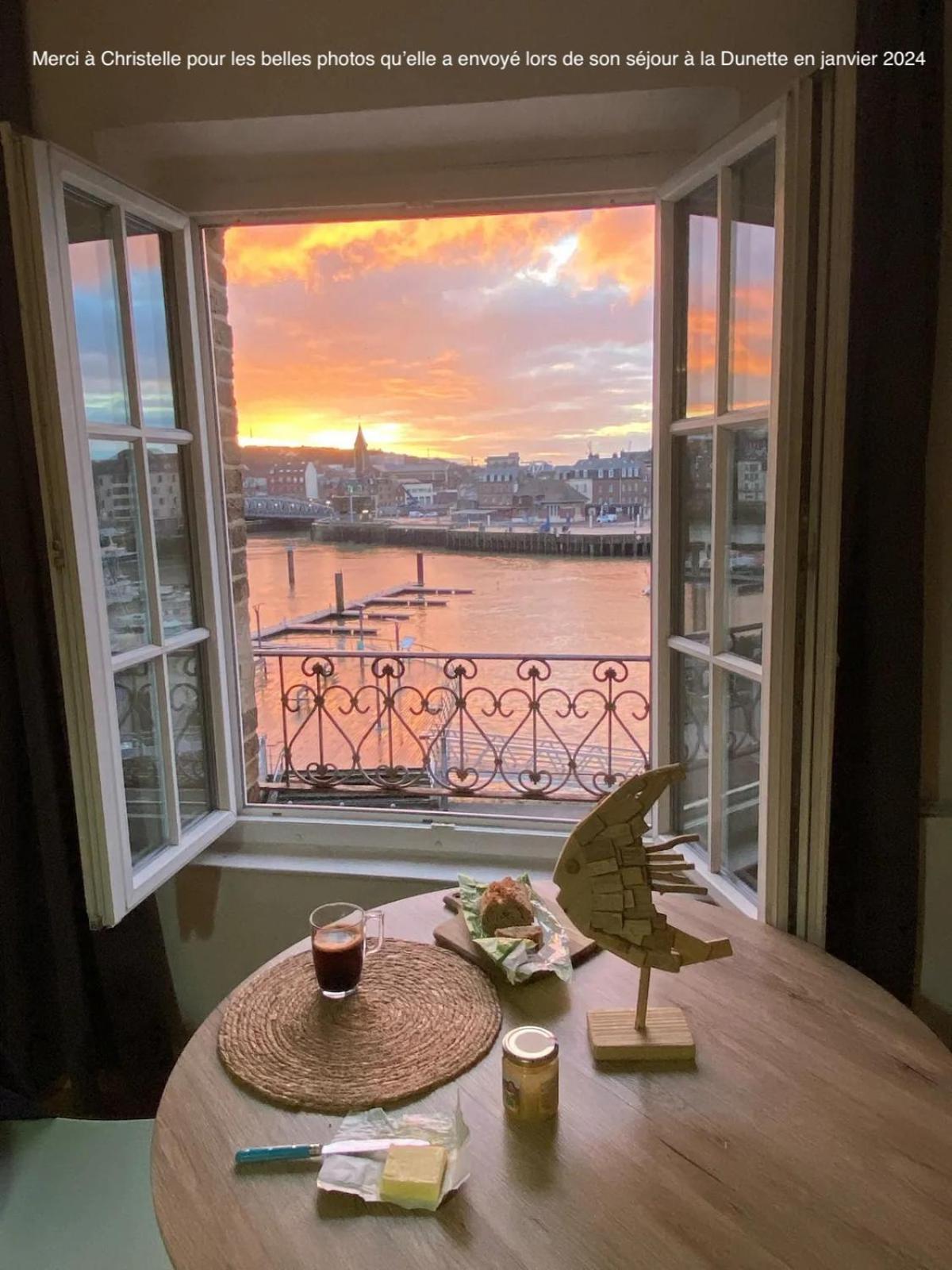 La Dunette - Splendide Vue Port Avec Les Bateaux ディエップ エクステリア 写真